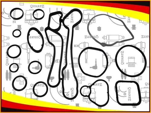 Opel Astra-H, J, Corsa, Insignia, Mokka, Zafira 1.6-1.8 Набор прокладок маслоохл QZOP56500972S QUARTZ