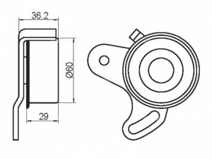 Hyundai Accent 00-/Getz/Rio 06-/Verna/Elantra 1.6 00-06/Cerato 1.6 04-06/Matrix1 GT10022 GMB