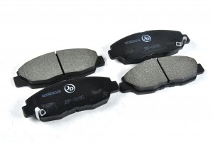 Honda Civic 01-05, CR-V 95-01, Accord 93-98 2.2 колодки тормозные передние JBP0095 JUST DRIVE