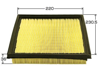 ФИЛЬТР  ВОЗДУШНЫЙ  VIC  A-9001 A9001 VIC