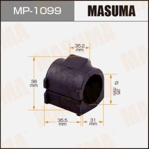 NISSAN Almera 12-> втулка переднего стабилизатора MP-1099 MASUMA