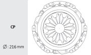 Hyundai Accent 00-/Rio 06-/Verna/Elantra 00-05/Cerato 04-06 1.6б/Matrix 1.6 корз HDC38 VALEO PHC