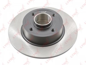 ДИСК ТОРМОЗНОЙ ЗАДНИЙ (240X8), RENAULT CLIO III 05-, MEGANE/SCENIC II 02-08 BN-1808 LYNXAUTO