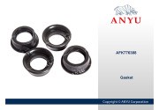 Mitsubishi 1,8-3,0 прокладка свечного колодца AFK776388 ANYU