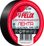 Изолента ПВХ "FELIX" черная (19мм х 10м) 410040169 FELIX
