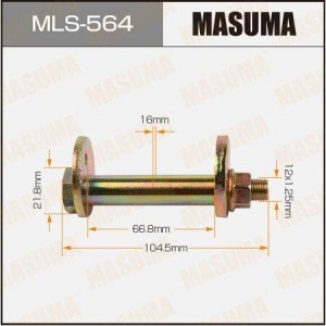 Mitsubishi Pajero Sport Болт развальный передней подвески( комплект) MLS-564 MASUMA