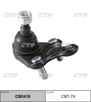 Toyota Auris, Corolla (150)  03/2007->, RAV4 06-, 12- опора шаровая CBT-74 CTR