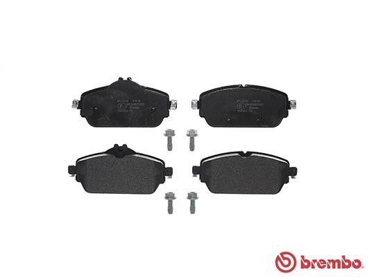 MB CLA колодки передние дисковые P50118 BREMBO