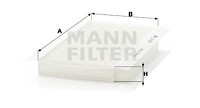 Opel Corsa C, Vectra C, Signum all 00- фильтр салона CU3337 MANN FILTER