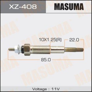 MAZDA 626 II 2.0D 83-87 свеча накала XZ-408 MASUMA
