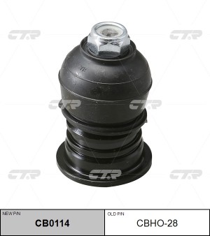 Honda Accord 98-02-08-, CR-V 97-02 шаровая опора верхняя CBHO-28 CTR