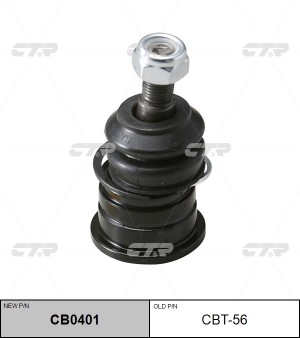 Toyota Yaris, ECHO, Vitz 00-, Peugeot 107/C1 05- шаровая опора CBT-56 CTR
