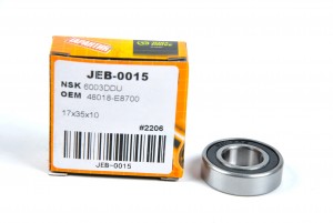 Подшипник генератора 17x35x10 Logan задний JEB0015 JUST DRIVE