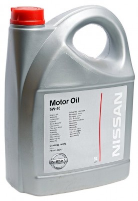 Масло моторное синтетическое NISSAN SM/CF A3/B4 5W40 5L KE900-90042-R NISSAN INFINITI