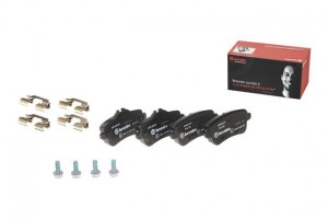 MB ML350 колодки тормозные задние дисковые P50100 BREMBO