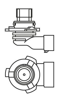 HB4 ЛАМПА 12V 51W 1987302808 BOSCH