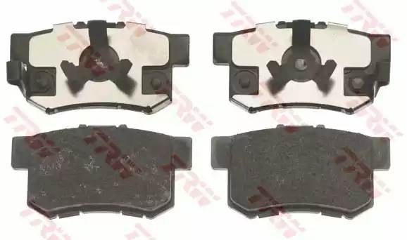Honda Accord IX 2.0/2.4 08- Колодки тормозные задние GDB3438 TRW
