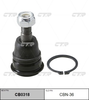 Шаровая опора нижняя L/R (старый арт. CBN-36) CB0318 CTR