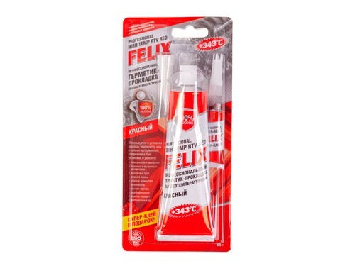 Герметик +343град 85г 411040057 FELIX
