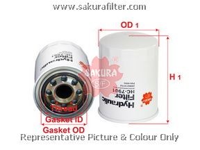 Фильтр гидравлический HC7901 SAKURA