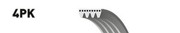 4PK1755 ремень приводной 4-PK-1755 GATES