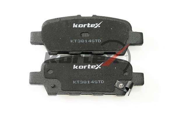 КОЛОДКИ ТОРМ. NISSAN/INFINITI  ЗАДН.К-Т KT3814STD KORTEX