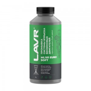 Промывка инжекторных систем с раскоксовывающим эффектом LAVR ML-101 EURO - 1 л LN2007 LAVR