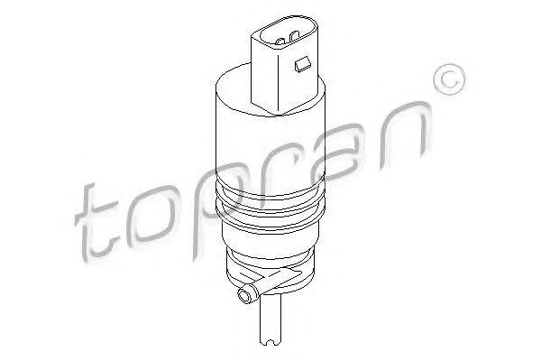Audi, VW, Seat, Skoda Насос омывателя лобового стекла 107 818 HANS PRIES