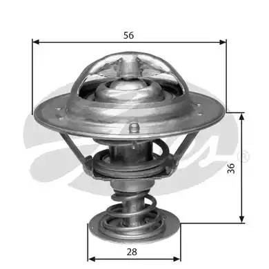 Toyota Auris/Avensis/Camry/Celica/Corolla/MR-2/Picnic/RAV 4 II 1,4-3,0/2,0D-4D 1 TH31482G1 GATES