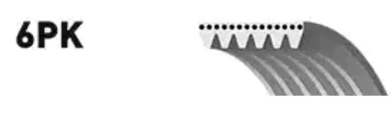 6PK1740 SS NEW Actyon 2.0б ЭУР ремень агрегатов 6-PK-1740 GATES