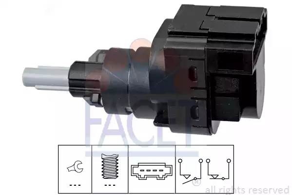 Skoda Fabia датчик стоп сигнала 7.1228 FACET