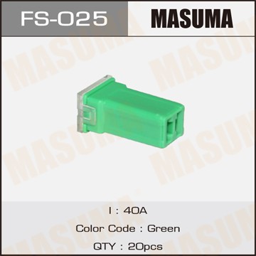 40А Предохранитель без ножек FS-025 MASUMA