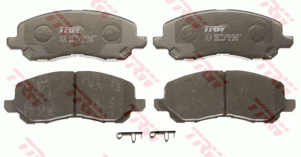Mitsubishi Lancer  9,10, Outlander c 3гг, Grandis,  ASX, OUT 2012- колодки перед GDB3287 TRW
