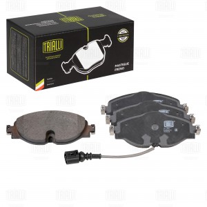 VAG Octavia A7, Golf VII 1.2-2.0 TSI, TDi 12- колодки тормозные передние PF 1804 TRIALLI
