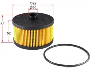 Renault 1.2T, 1.3TCe H5H, 1.4T фильтр маслянный ST1520900Q0F SAT