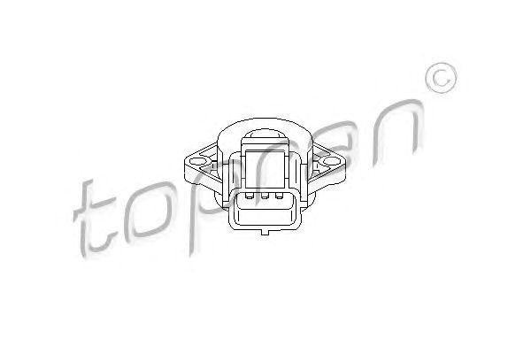 Ford Mondeo 3 датчик положения дроссельной заслонки 301 903 HANS PRIES