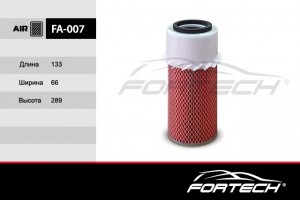 Hyundai Porter Тагаз/Galloper/H-100 97-00 фильтр воздушный FA007 FORTECH