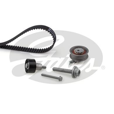 AUDI, SEAT, SKODA, VW 1.0TSI-1.6 11-> Комплект ремня ГРМ (Ремень + 2 ролика) K015680XS GATES