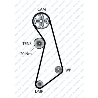 VAG Jetta ремень ГРМ 94730 DAYCO