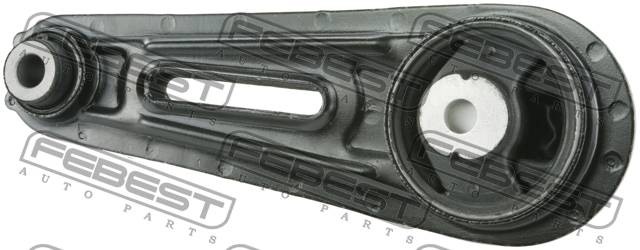 Nissan Qashqai 06-13 опора двс нижняя (гитара) NM-J10LH FEBEST