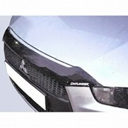 Mitsubishi Outlander 2010-2012 Дефлектор капота темный 26211 EGR