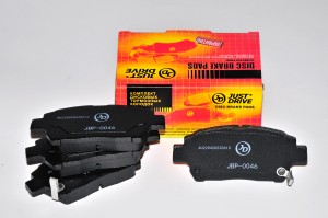 Toyota Yaris, Corolla, Fielder,  Prius 99- колодки тормозные передние Solano JBP0046 JUST DRIVE