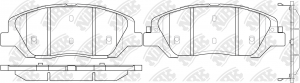 Hyundai SantaFe 06-/13-/Sorento 09-/SS Actyon NEW 2011- Тормозные колодки перед PN0446 NIBK