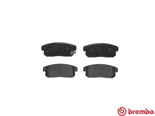 MAZDA RX 8 2.6 10.03-06.12 Колодки торм.зад. P49035 BREMBO