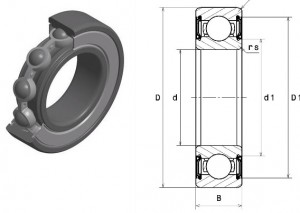 Peugeot, Citroen, Fiat, BMW подшипник подвесной 30x55x13 6006EE NTN SNR