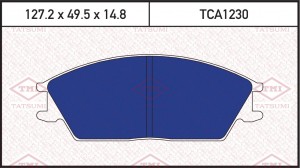 Hyundai Accent/Getz  Колодка перед. торм. TCA1230 TATSUMI