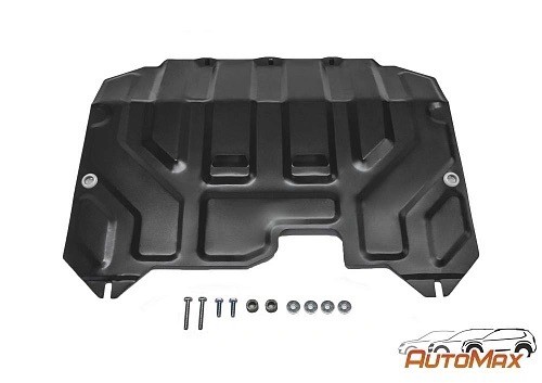 Защита картера + КПП + комплект крепежа, AutoMax, Сталь, Hyundai ix35 2010-2015, AM.2352.1 AUTO MAX