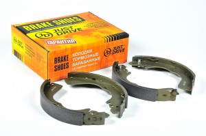 Mitsubishi Pajero Pinin 99-, Mini 0.7 94-, Grandis 04- колодки задние барабанные JBS0034 JUST DRIVE