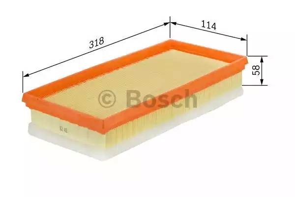 Peugeot 206-308 1.6HDi DIESEL фильтр воздушный 1 457 433 160 BOSCH