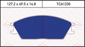 Hyundai Accent/Getz  Колодка перед. торм. TCA1230 TATSUMI